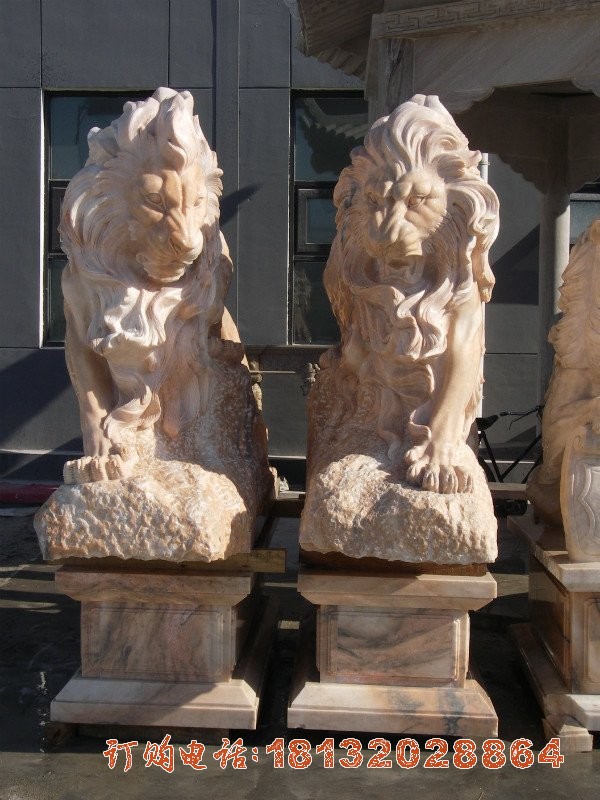 欧式狮子雕塑