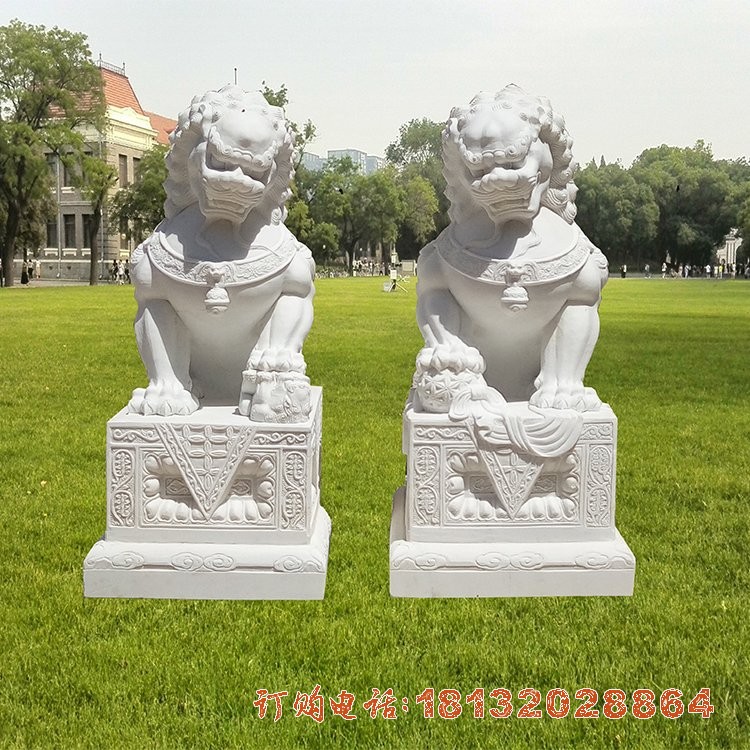 汉白玉北京狮雕塑