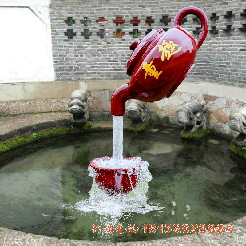 广东玻璃钢喷泉雕塑