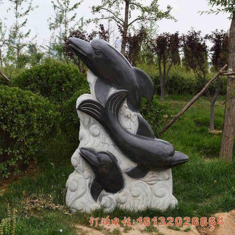 海豚石浮雕