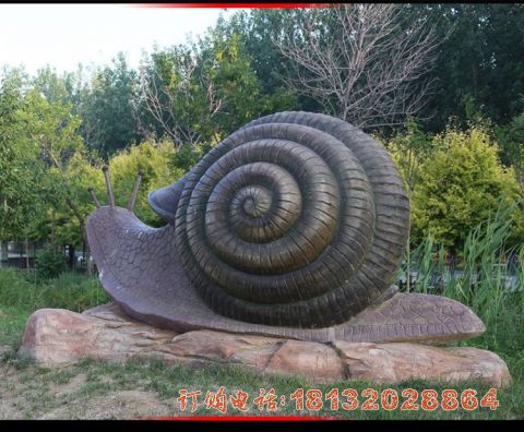 蜗牛铜雕